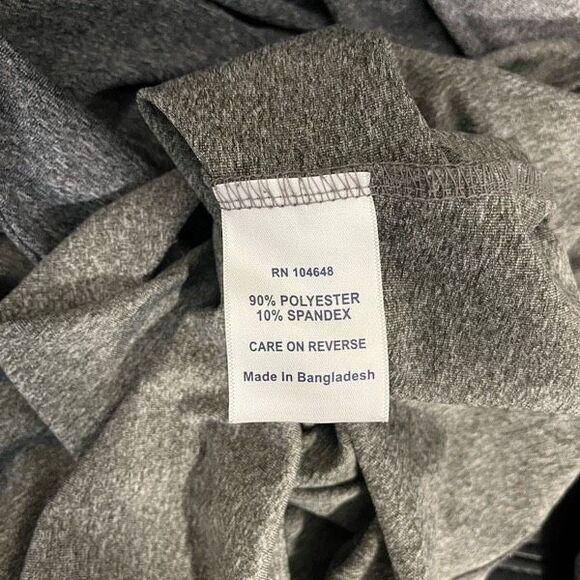 Iowa Hawkeyes Big Ten NCAA Women's Gray Rivalry Threads Asymmetrical 1/4 Zip - S - Picture 5 of 5